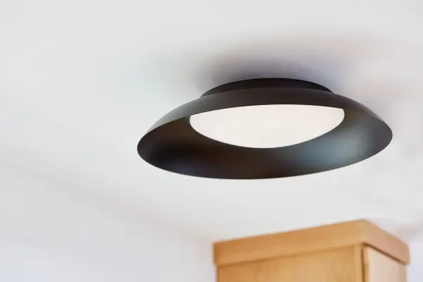 Bongo 20" LED Ceiling Mount in Black - Image 9