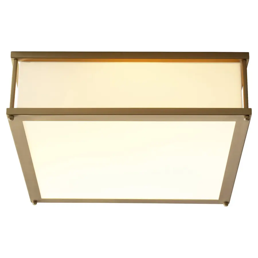 Modulo 16" LED Ceiling Mount in Aged Brass - Image 2