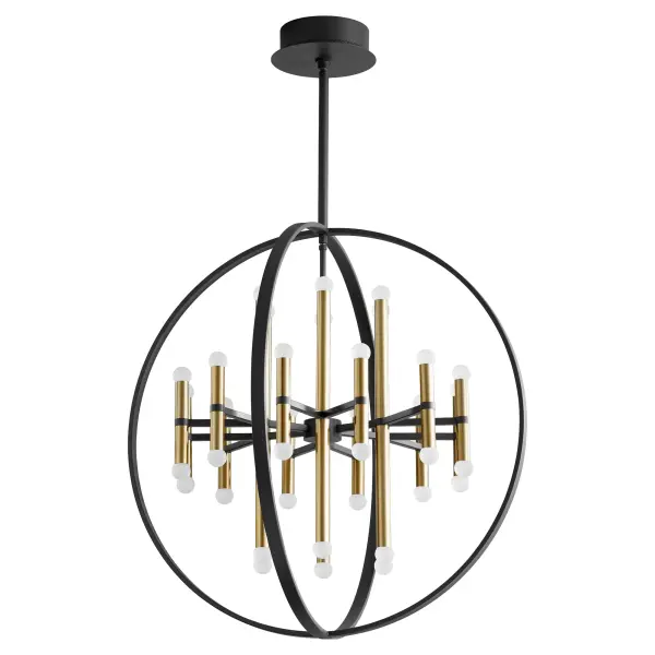 Nero 30" Thirty-Six Light Chandelier - Image 1