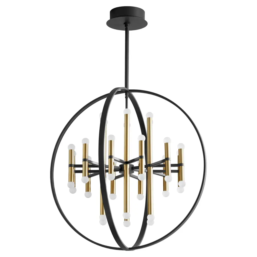 Nero 30" Thirty-Six Light Chandelier - Image 1