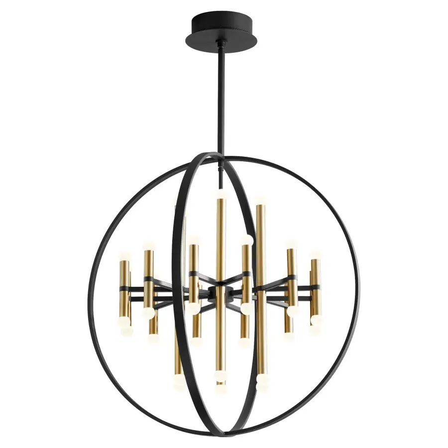 Nero 30" Thirty-Six Light Chandelier - Image 2