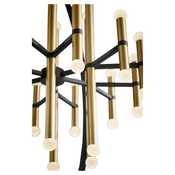 Nero 30" Thirty-Six Light Chandelier - Image 3