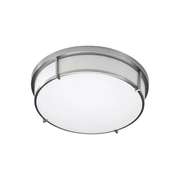 The iO collection delivers a refined blend of round elements and clean lines in a compact 17" profile. Its satin nickel finish and minimalist aesthetic make it ideal for modern spaces requiring understated elegance.