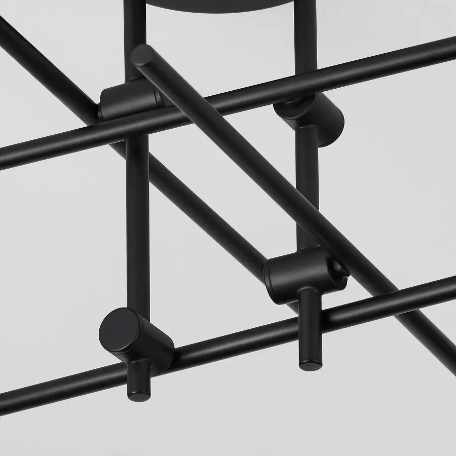 Modern Architectural Semi-Flush with Minimalist Square Design - Image 3