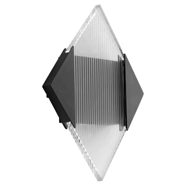 The NOVA wall sconce combines geometric precision with wet-rated performance. Its sleek black frame and clear pinstripe glass create sculptural linear light perfect for modern outdoor spaces. Dimmable 3000K LED offers warm ambiance control.