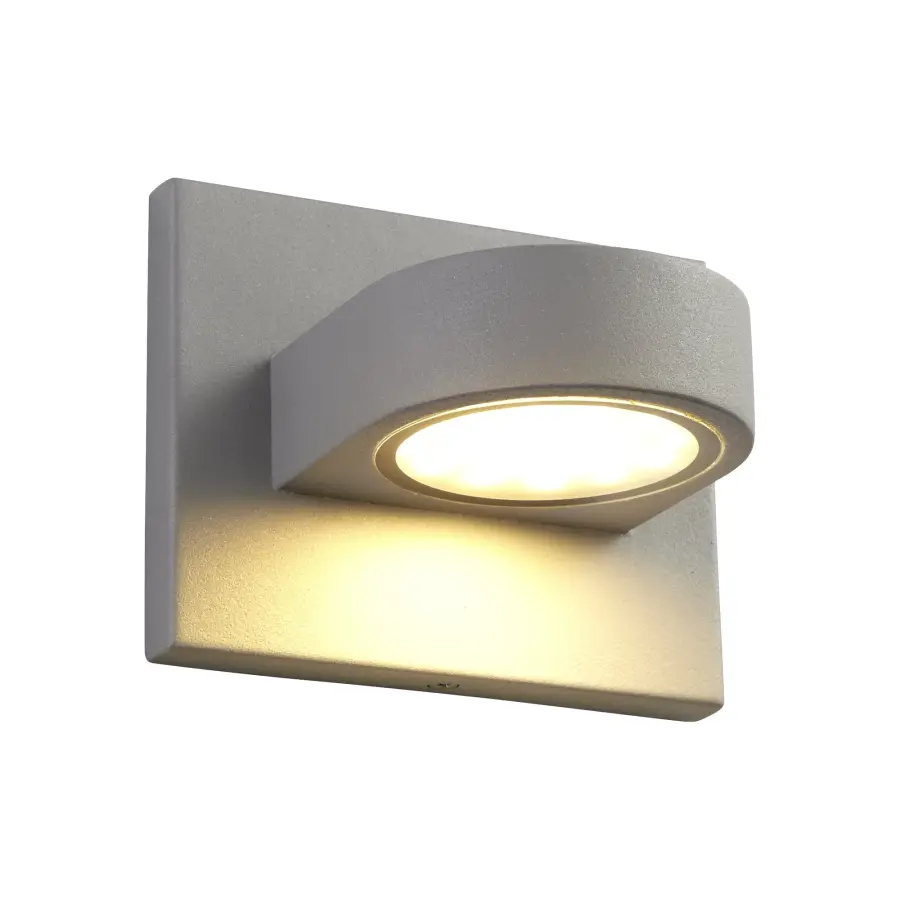 Modern Geometric Outdoor Sconce with Dual-Direction Lighting - Image 2