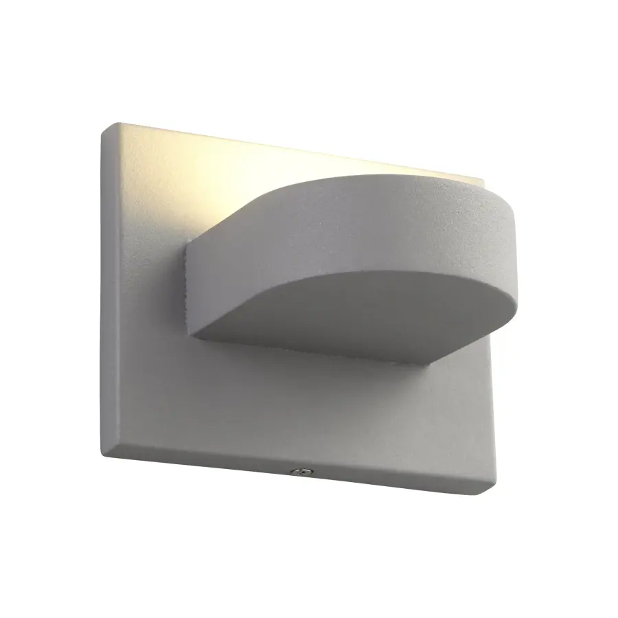 Modern Geometric Outdoor Sconce with Dual-Direction Lighting - Image 3