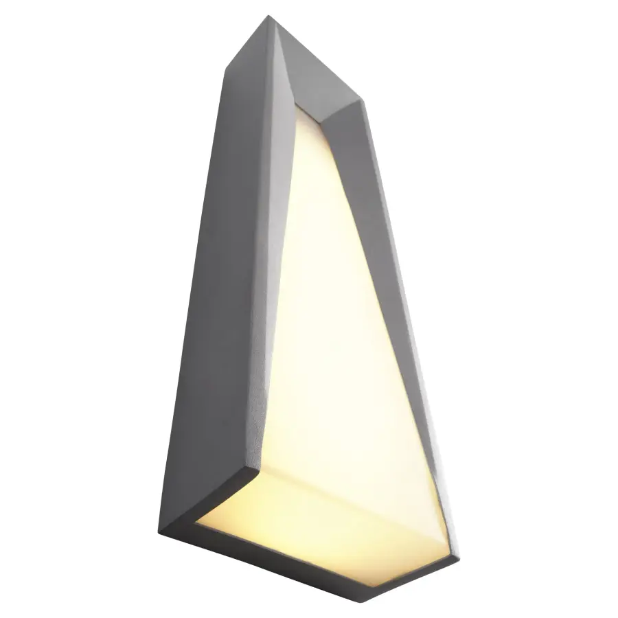 Calypso Small Outdoor Wall Light - 3500K Gray - Image 3