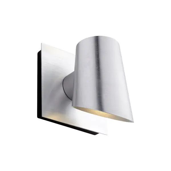Pilot LED Outdoor Wall Light - Brushed Aluminum - Image 3