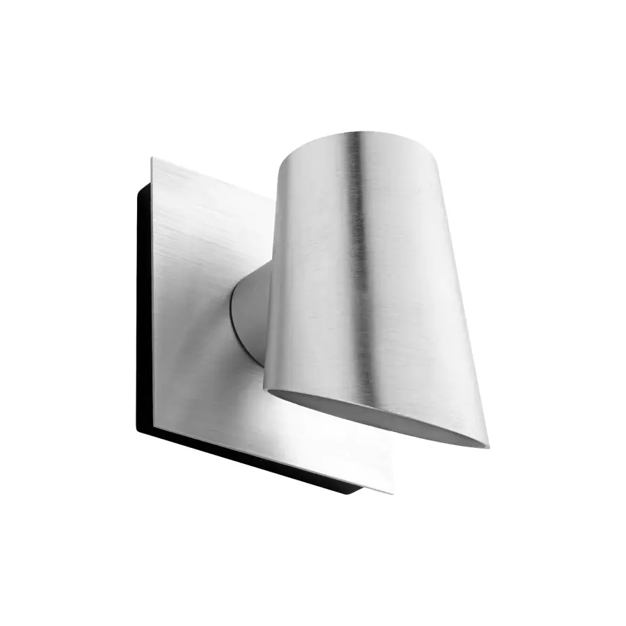 Pilot LED Outdoor Wall Light - Brushed Aluminum - Image 4