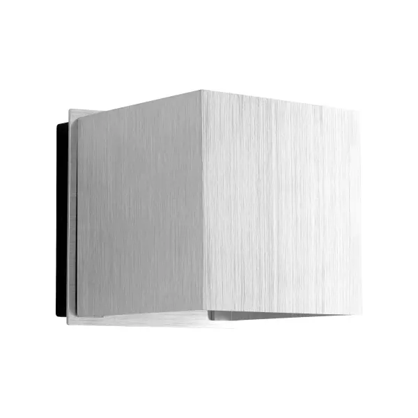 KUBO LED Outdoor Wall Light - Brushed Aluminum - Image 1