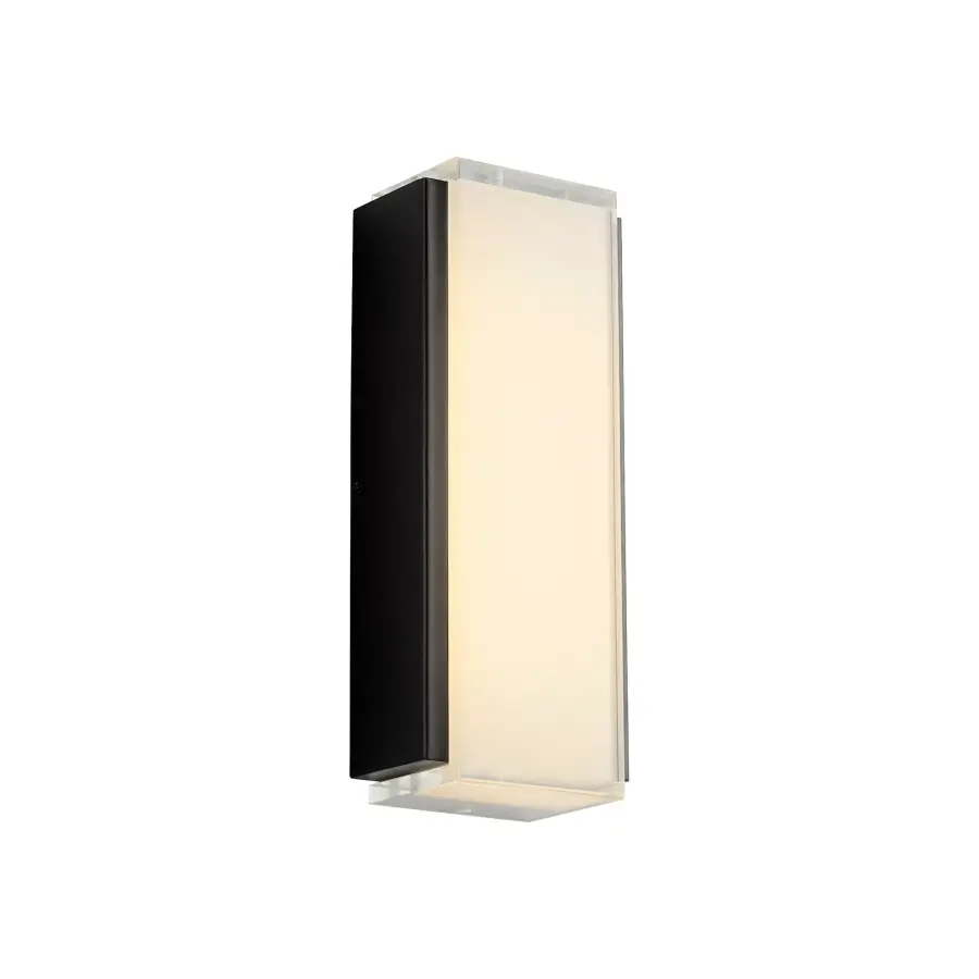 Helio Medium Outdoor Lantern in Black - Image 2