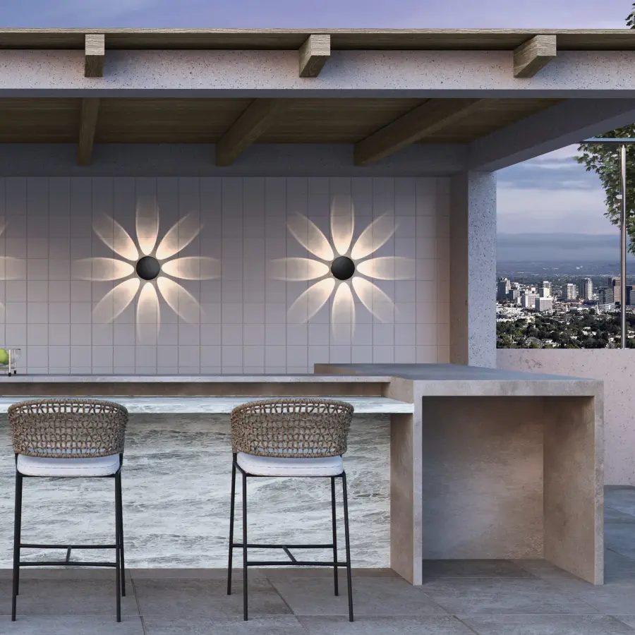 Rickie LED Outdoor Wall Light - Image 3