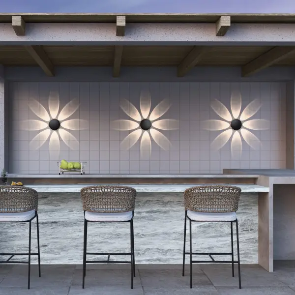 Rickie LED Outdoor Wall Light - Image 4