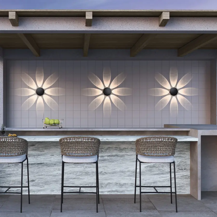 Rickie LED Outdoor Wall Light - Image 4