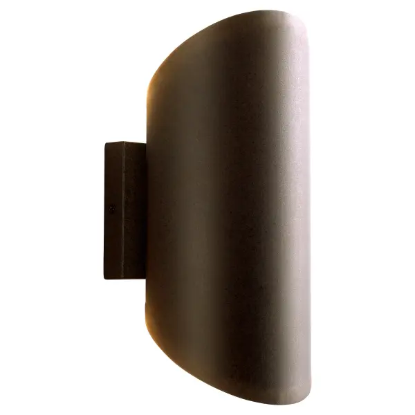 The Scope wall sconce combines contemporary design with practical outdoor functionality. Its wet-rated construction, frosted glass diffuser, and dimmable LED technology make it ideal for porches, patios, and architectural facades.