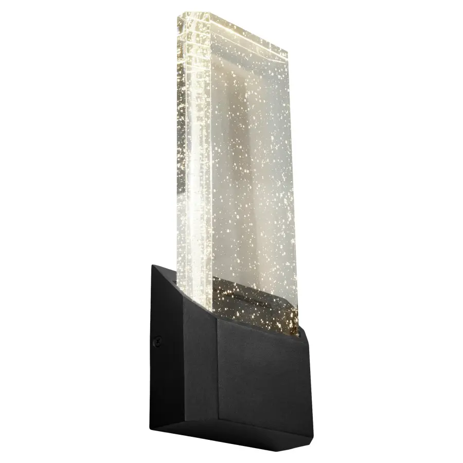 Esprit One Light Outdoor Wall Sconce in Black - Image 3
