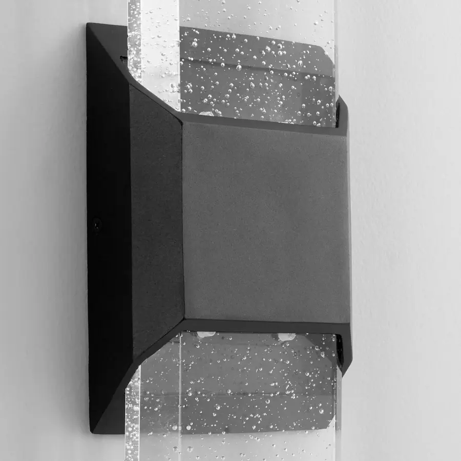 Esprit Two Light Outdoor Wall Sconce in Black - Image 4