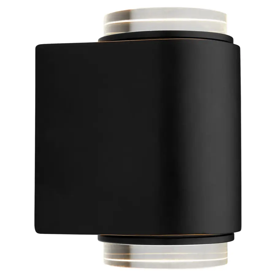 RICO Two Light Outdoor Wall Sconce in Black - Image 3