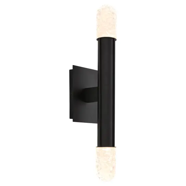 The Pharos sconce combines classical torch-style design with modern functionality. Its textured glass and wet rating make it perfect for both indoor and outdoor applications, delivering statement lighting wherever needed. - alternate view
