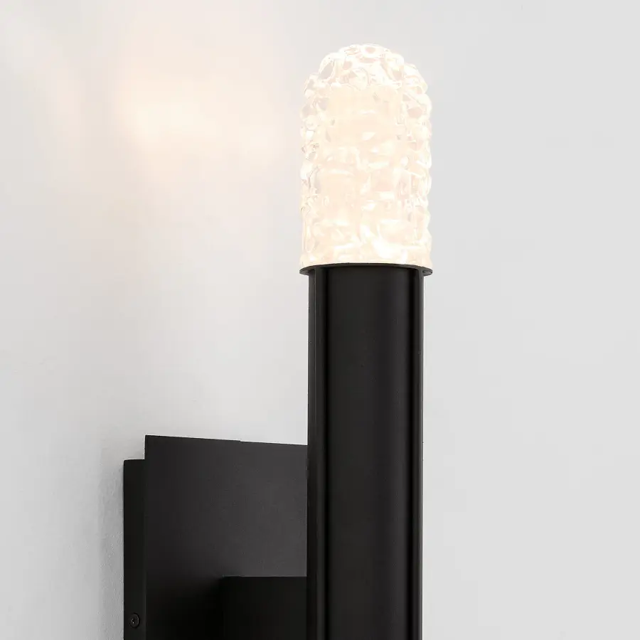 Pharos 5CCT Wet Rated Outdoor Sconce in Black - Image 3