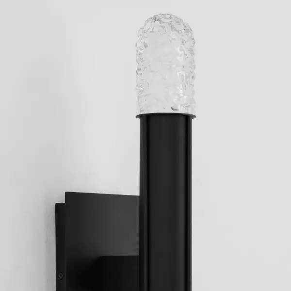Pharos 5CCT Wet Rated Outdoor Sconce in Black - Image 4