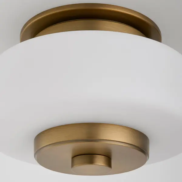 Favo 12" Pendant Light in Brushed Brass - Image 3