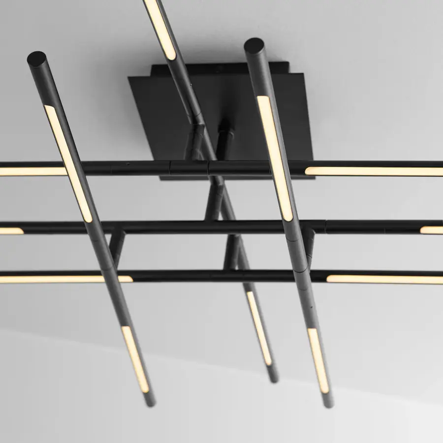 Modular LED Ceiling Mount with Customizable Color Temperature - Image 5