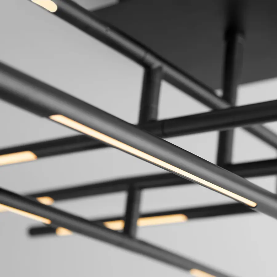 Modular LED Ceiling Mount with Customizable Color Temperature - Image 7