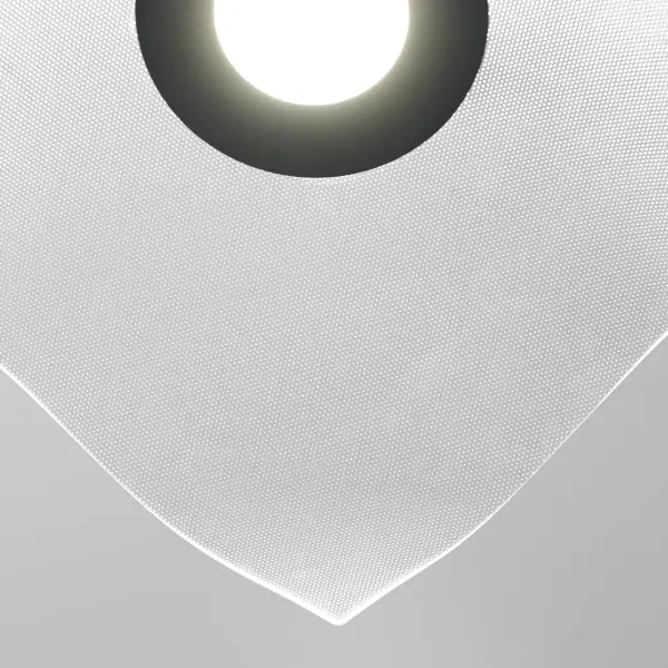 Mesmerizing Modern Ceiling Mount with Artistic Edge-Lit Design - Image 8