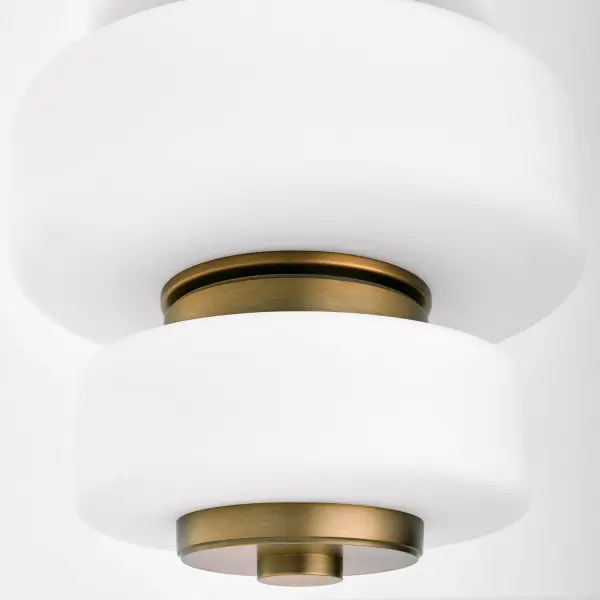 Favo 24" Pendant in Brushed Brass - Image 4