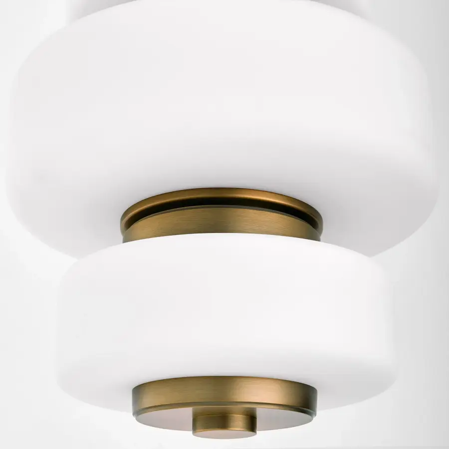 Favo 24" Pendant in Brushed Brass - Image 4