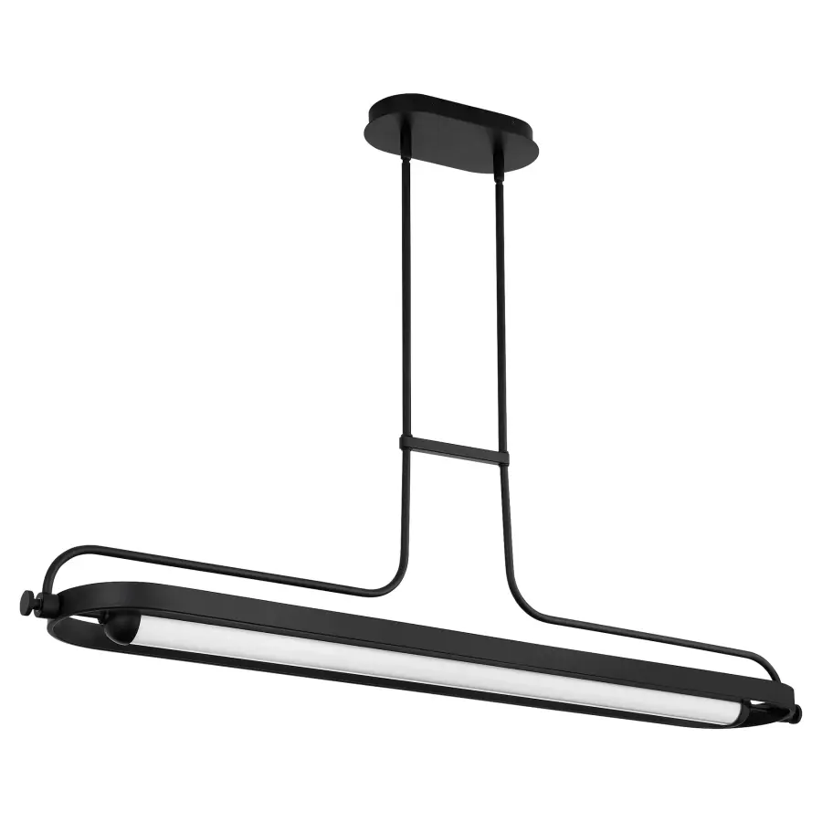 Versatile Linear Chandelier Blending Modern and Traditional Design - Image 1