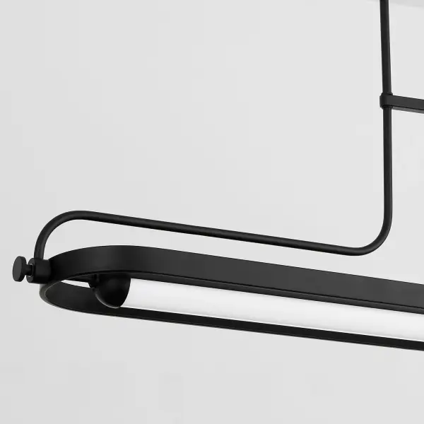 Versatile Linear Chandelier Blending Modern and Traditional Design - Image 3