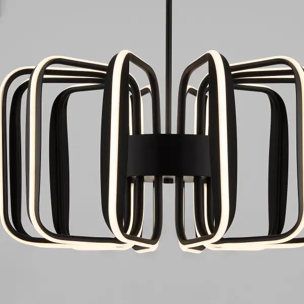 ROTO Twelve Light Pendant in Black - Image 3