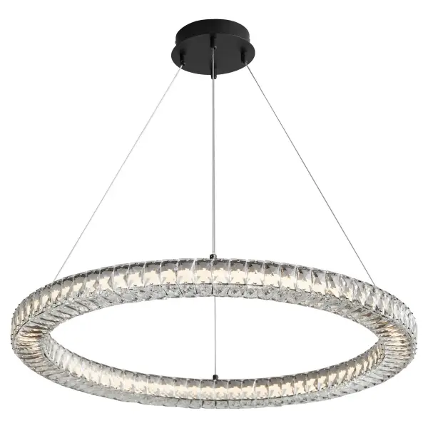 Versatile Crystal LED Pendant with Adjustable Color Temperature - Image 2