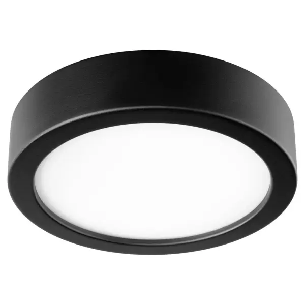 The Fleet Disk LED Kit transforms your ceiling fan with efficient 18W LED technology, delivering warm 3000K light through a sophisticated matte white diffuser. High 90 CRI ensures true color rendering, while smooth dimming capability lets you create the perfect ambiance. - alternate view