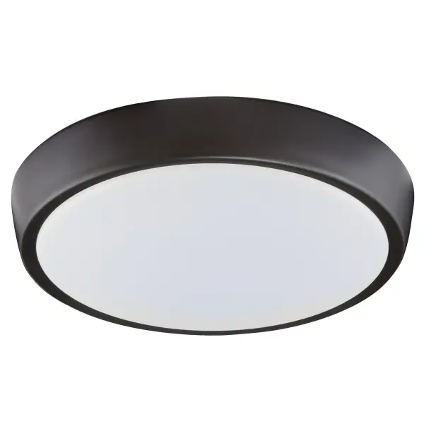 The Myriad LED light kit transforms your hugger fan into a smart, energy-efficient fixture perfect for rooms with low ceilings. With 5 CCT settings and Smart by Bond technology, it offers versatile lighting control.