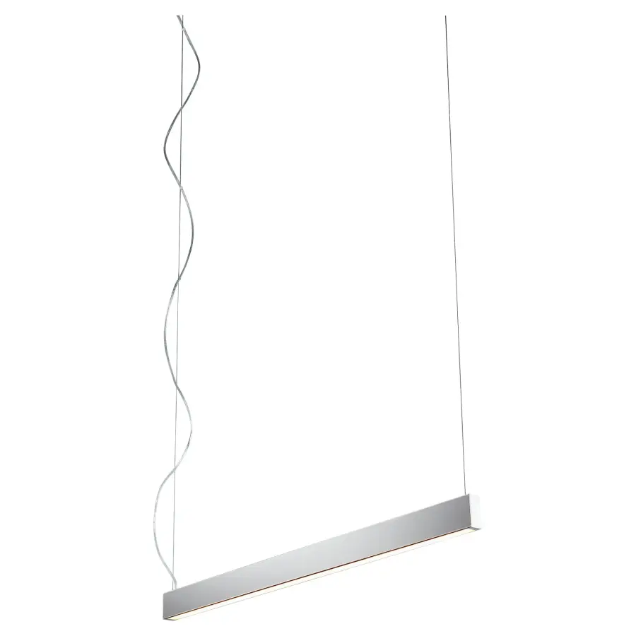 Zepp 38" LED Pendant in Polished Nickel - Image 2