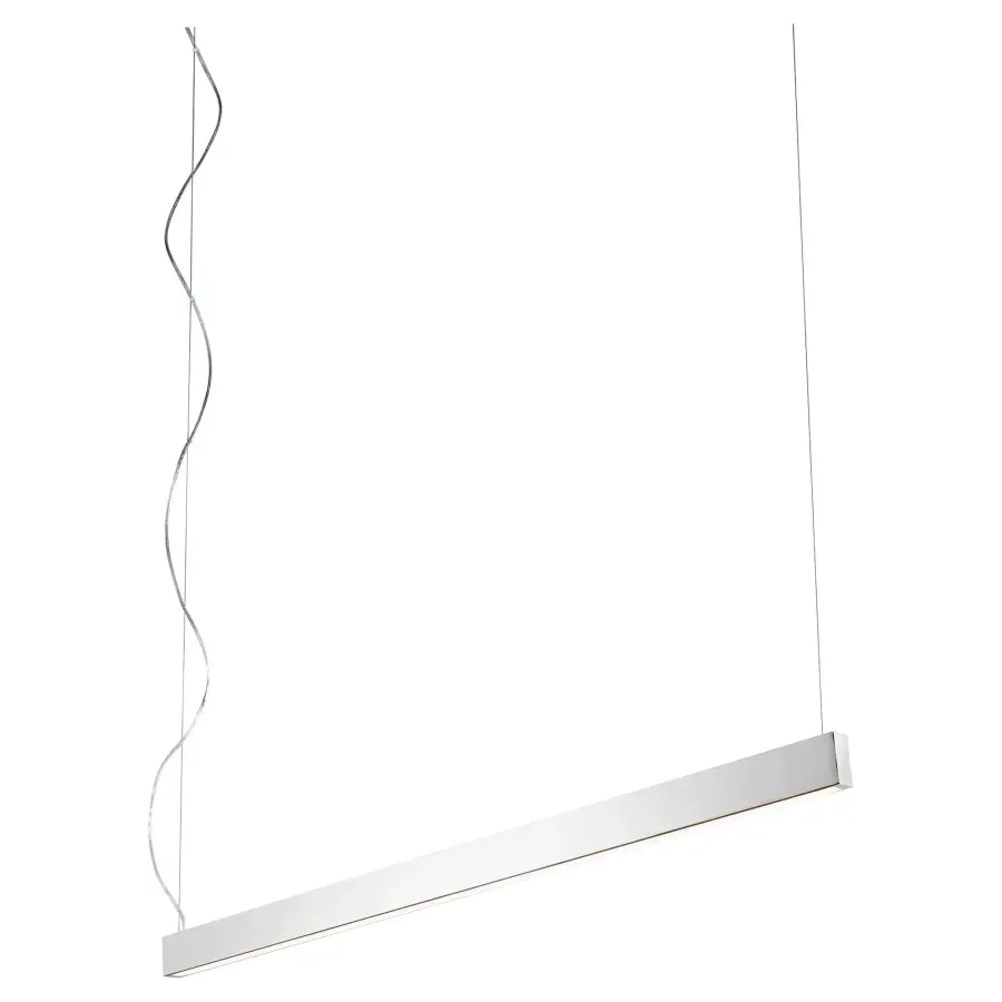 Sleek Linear LED Pendant with Architectural Minimalism - Image 2