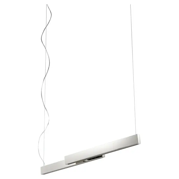 Artistic Linear Pendant with Offset Geometry and Modern Appeal - Image 1