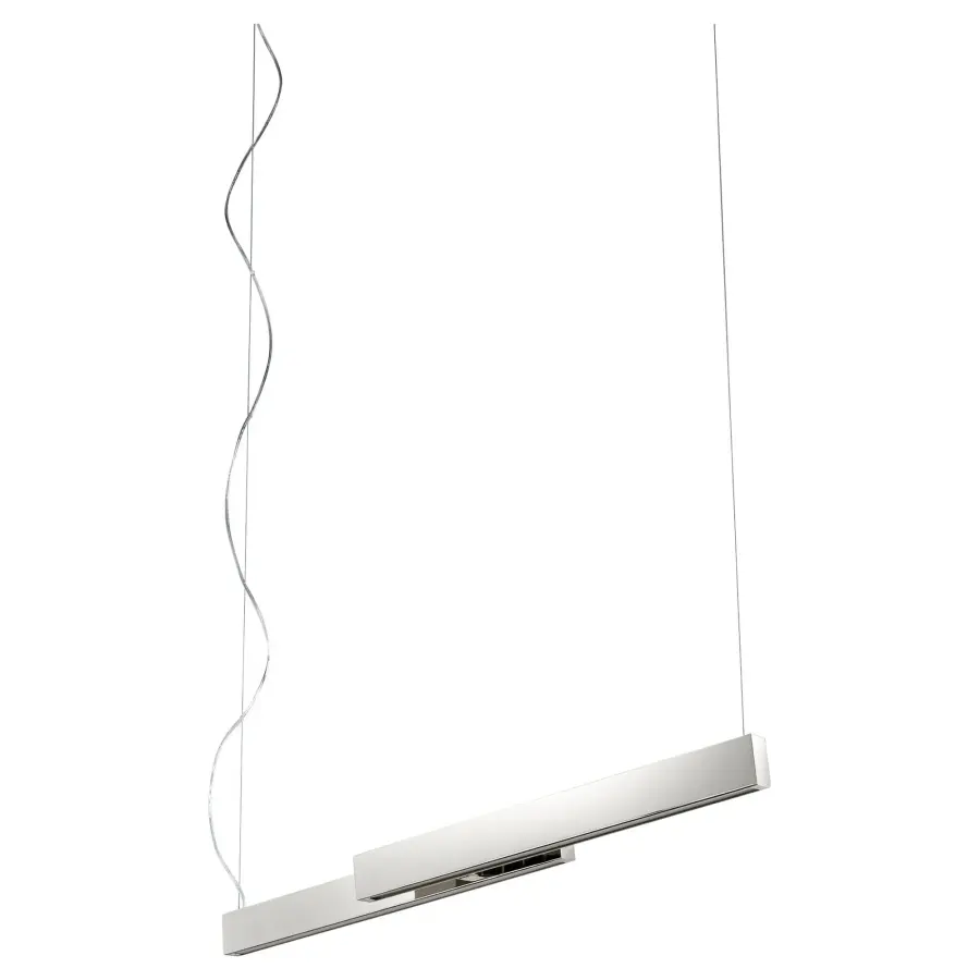 Artistic Linear Pendant with Offset Geometry and Modern Appeal - Image 1