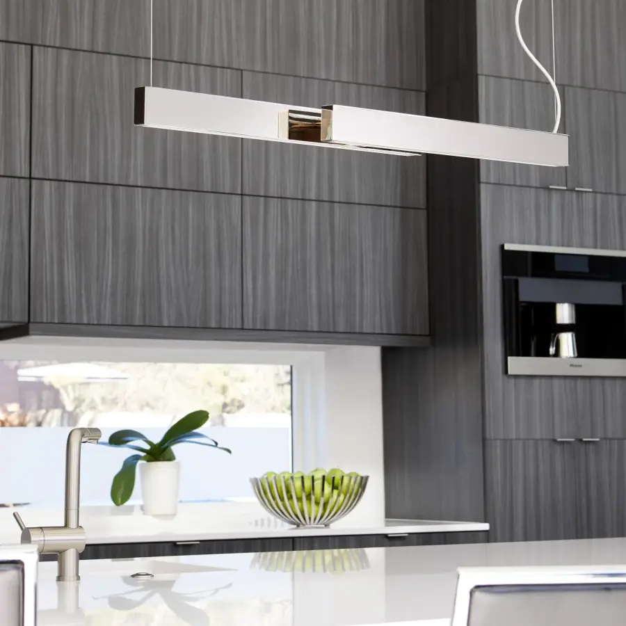 Artistic Linear Pendant with Offset Geometry and Modern Appeal - Image 3