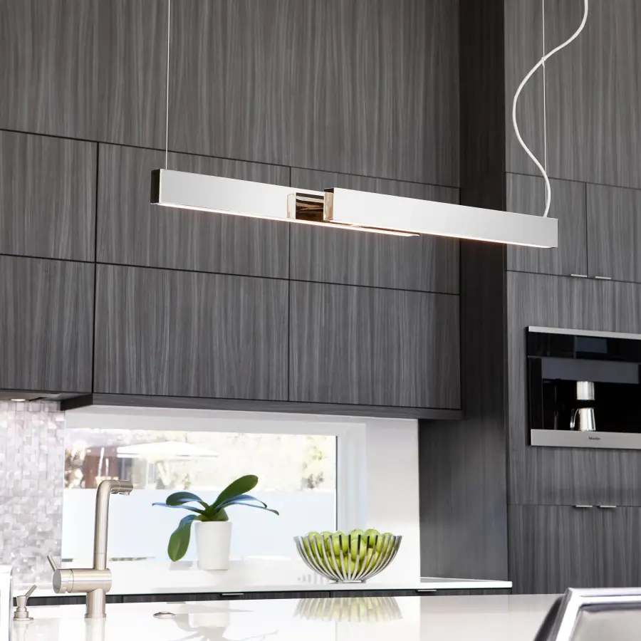 Artistic Linear Pendant with Offset Geometry and Modern Appeal - Image 4