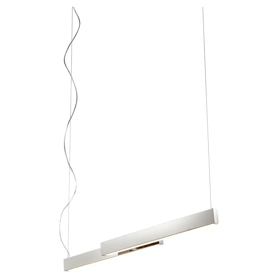 Artistic Linear Pendant with Offset Geometry and Modern Appeal - Image 2