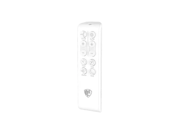 This infrared remote provides comprehensive control of Haiku Gen 2.5 ceiling fans from anywhere in the room. Adjust fan speed, lighting levels, set timers, and activate Sleep or Whoosh modes with ease.