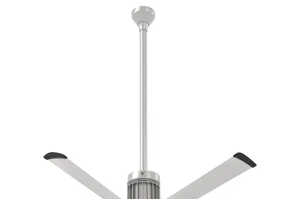 The i6 36-inch downrod provides the perfect solution for 14-16 ft. ceilings, ensuring optimal air circulation and aesthetic balance. Compatible with i6 indoor and outdoor fans, this brushed aluminum downrod includes complete installation hardware.