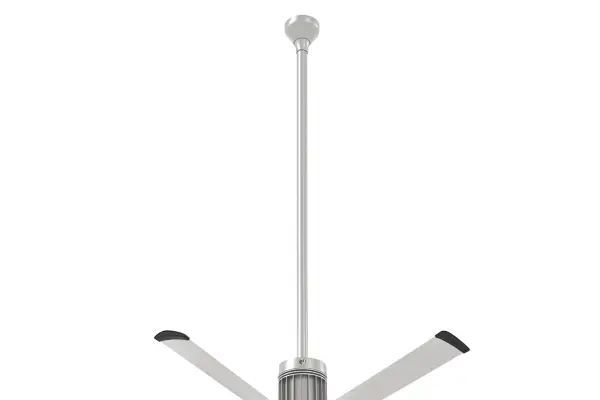 The i6 60-inch downrod provides the perfect solution for 18-20 foot ceilings, ensuring optimal air circulation and aesthetic balance in spaces with dramatic ceiling heights.