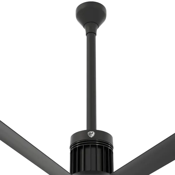 This 24-inch downrod provides the perfect extension for i6 ceiling fans in rooms with higher ceilings. Complete installation kit included. Compatible with both indoor and outdoor i6 models.