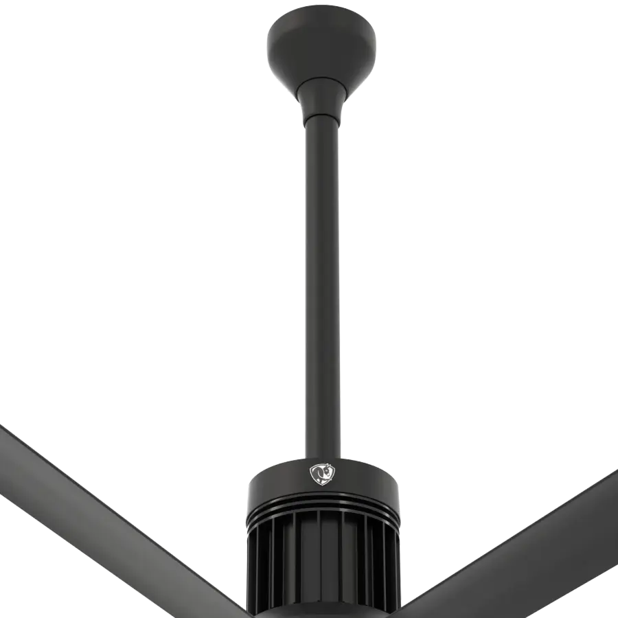 i6 Downrod 24" - Black